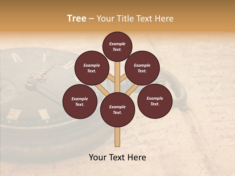 Time Touching Retro PowerPoint Template