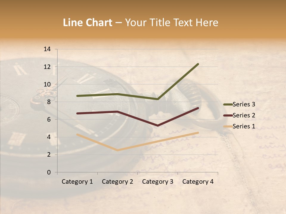 Time Touching Retro PowerPoint Template