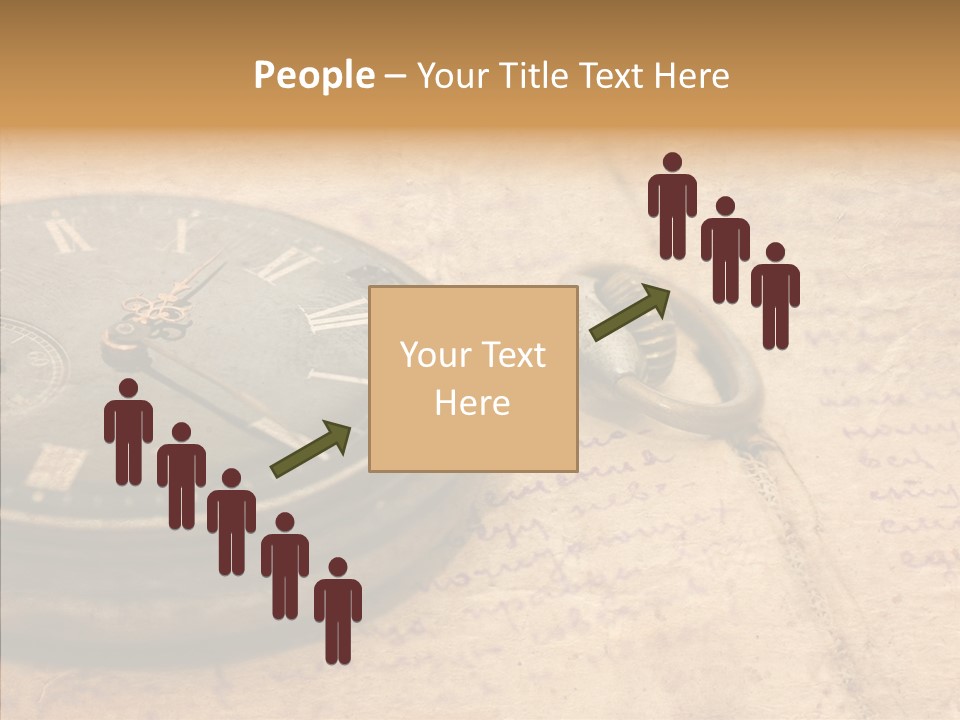 Time Touching Retro PowerPoint Template