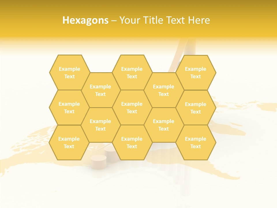 Improvement Market Bar PowerPoint Template