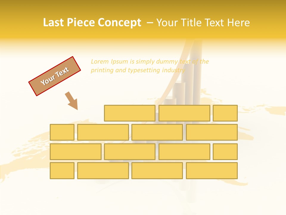 Improvement Market Bar PowerPoint Template