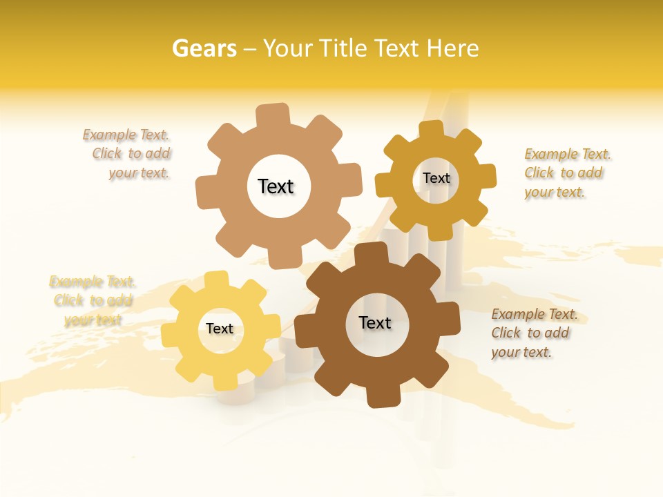 Improvement Market Bar PowerPoint Template