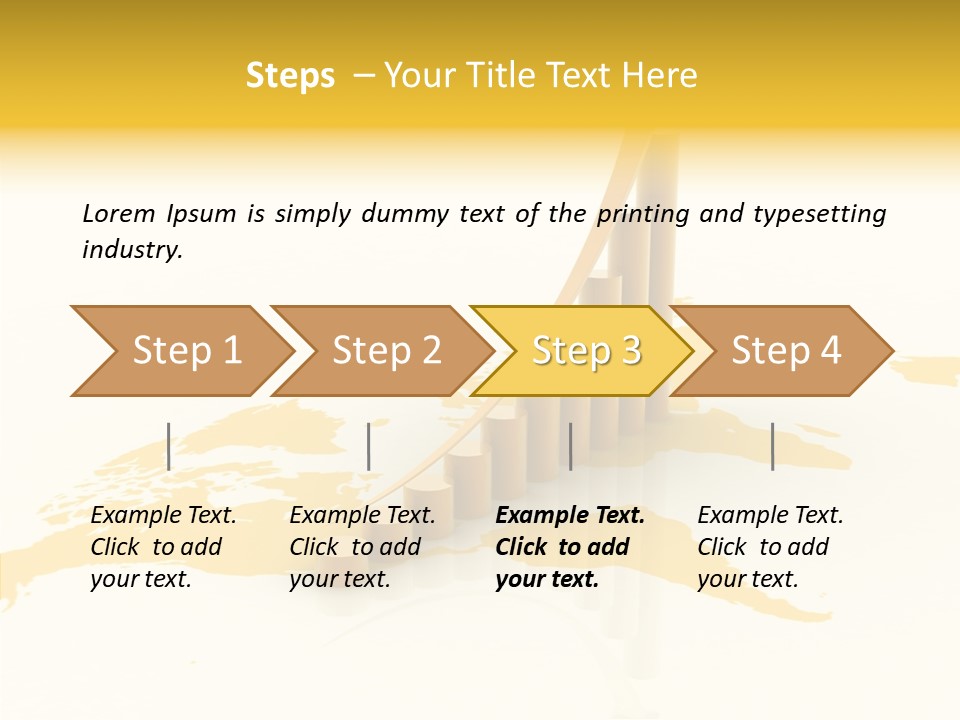 Improvement Market Bar PowerPoint Template