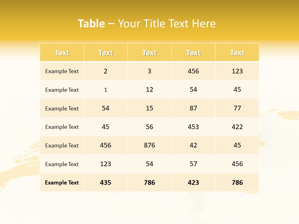 Improvement Market Bar PowerPoint Template