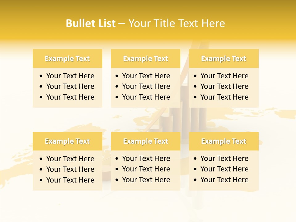 Improvement Market Bar PowerPoint Template