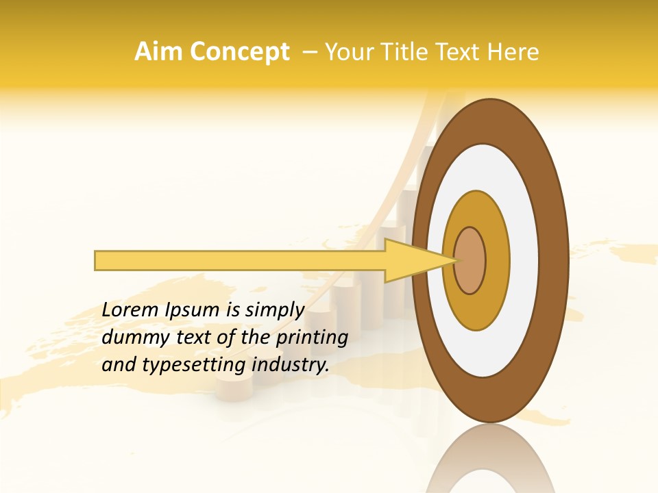 Improvement Market Bar PowerPoint Template