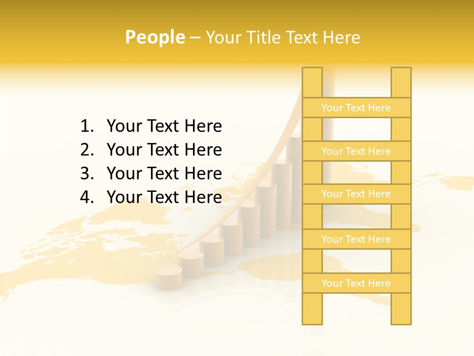 Improvement Market Bar PowerPoint Template