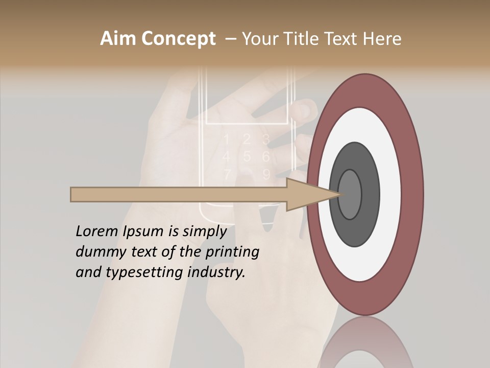 Icon Sms Wireless PowerPoint Template