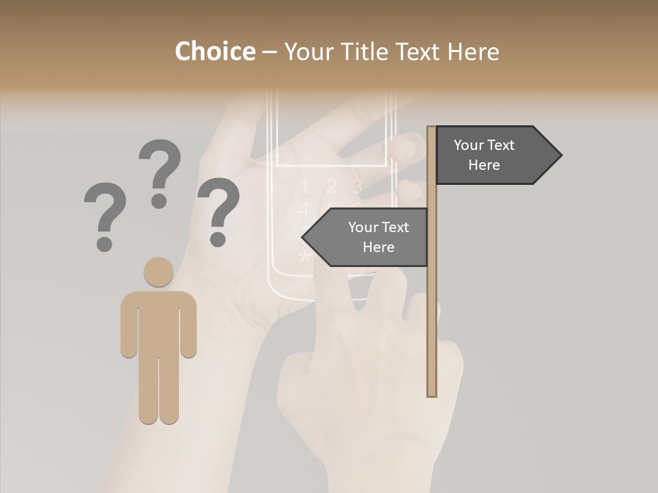 Icon Sms Wireless PowerPoint Template