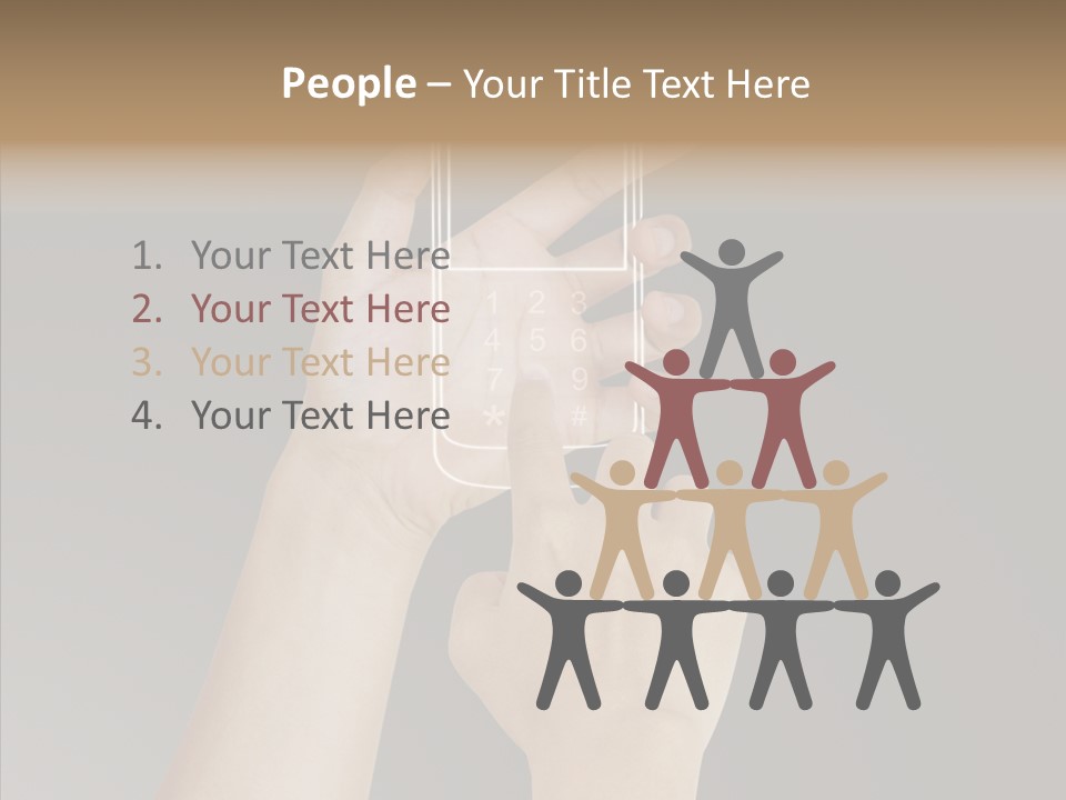 Icon Sms Wireless PowerPoint Template