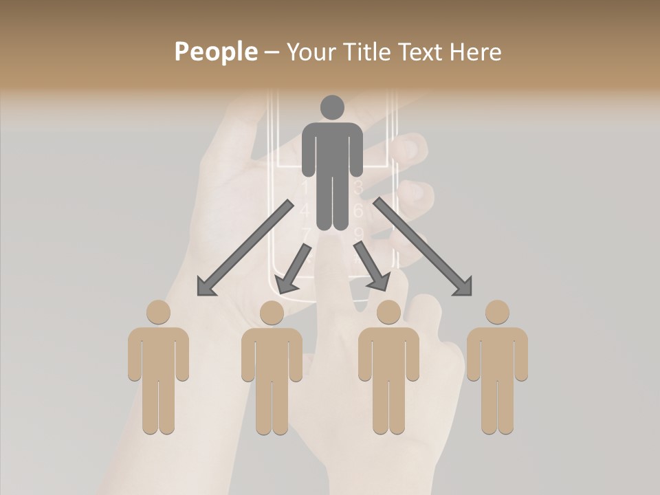 Icon Sms Wireless PowerPoint Template