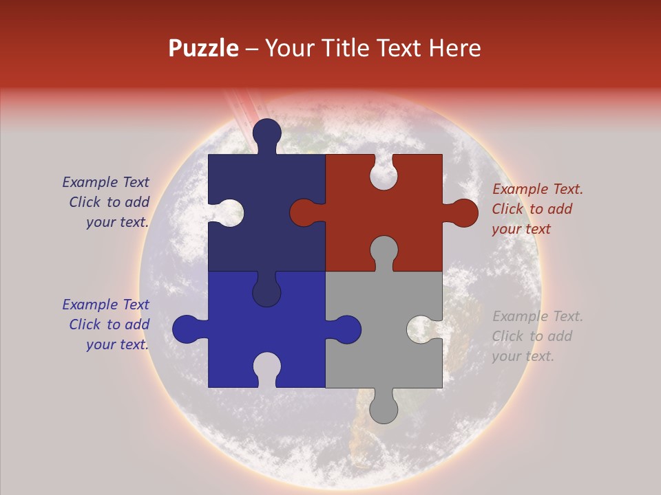 Ocean Natural Ecology PowerPoint Template