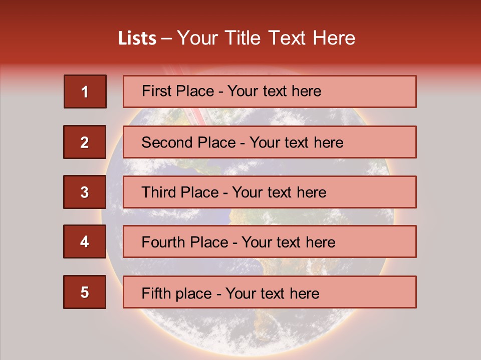 Ocean Natural Ecology PowerPoint Template