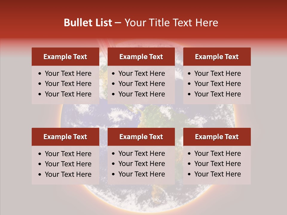 Ocean Natural Ecology PowerPoint Template