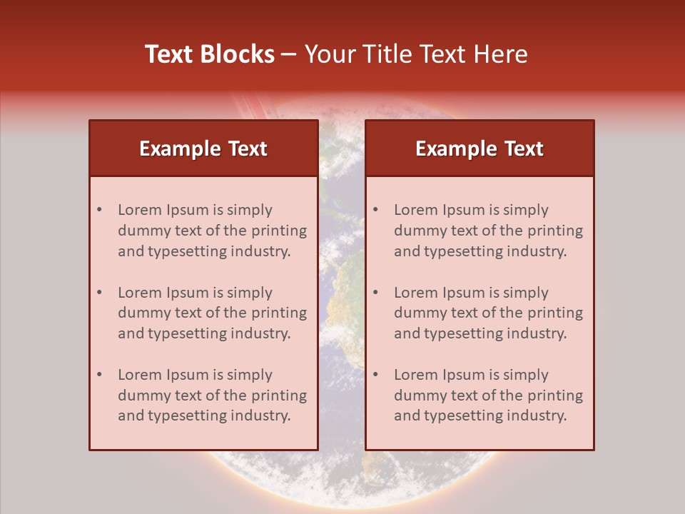 Ocean Natural Ecology PowerPoint Template