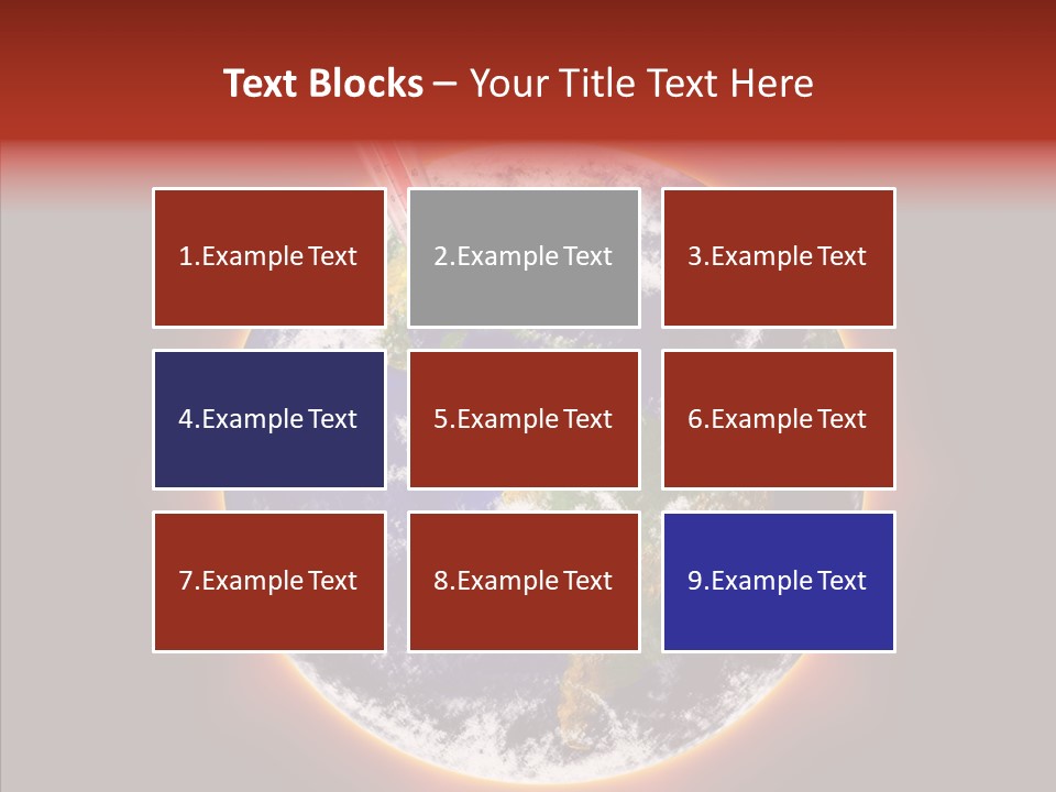 Ocean Natural Ecology PowerPoint Template