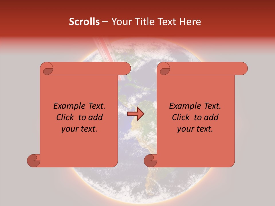 Ocean Natural Ecology PowerPoint Template