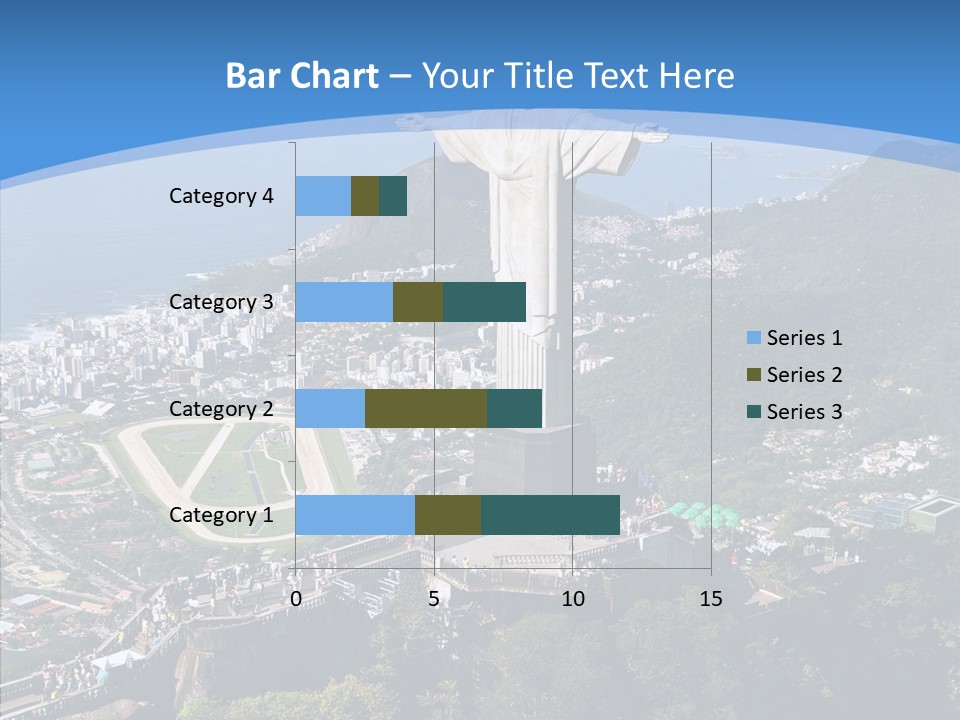 Landmark Helicopter Rio PowerPoint Template
