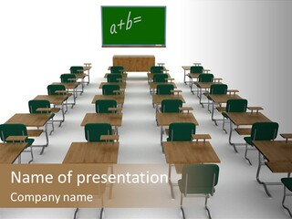 Class Interior Apartment PowerPoint Template