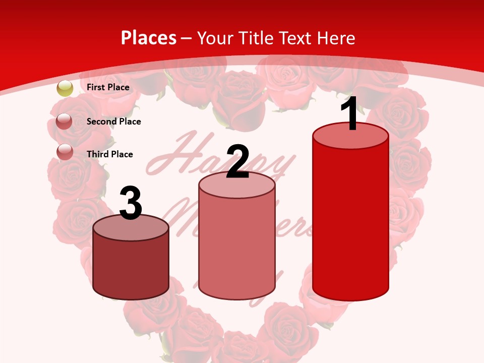 Schedule Rose Illustration PowerPoint Template