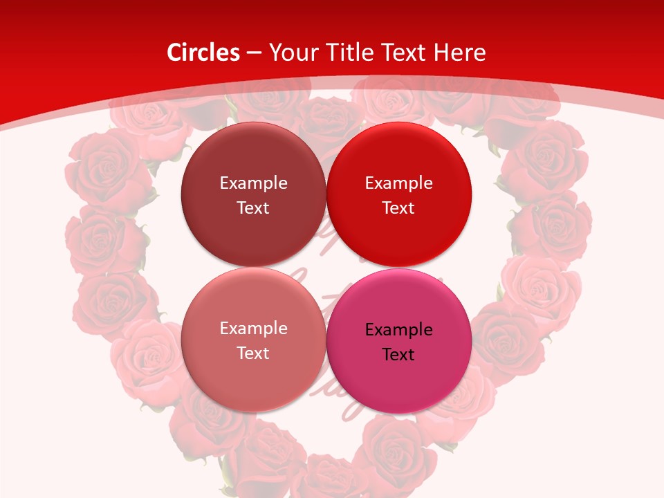 Schedule Rose Illustration PowerPoint Template