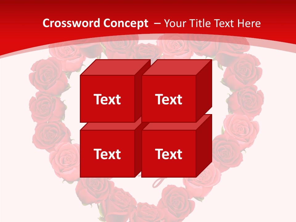 Schedule Rose Illustration PowerPoint Template