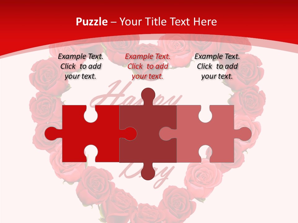 Schedule Rose Illustration PowerPoint Template