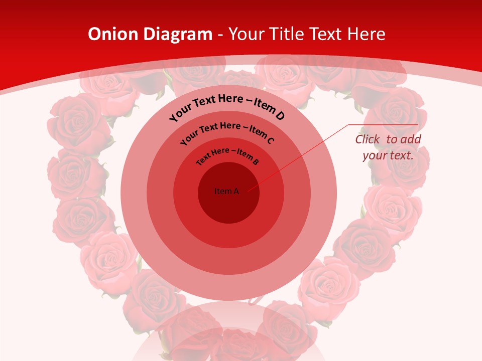 Schedule Rose Illustration PowerPoint Template