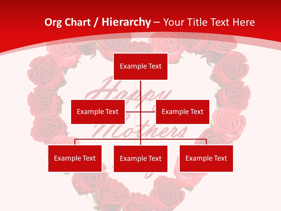 Schedule Rose Illustration PowerPoint Template