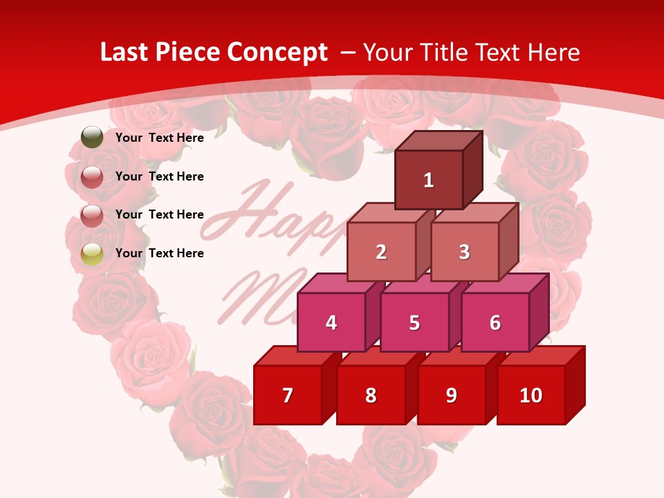 Schedule Rose Illustration PowerPoint Template