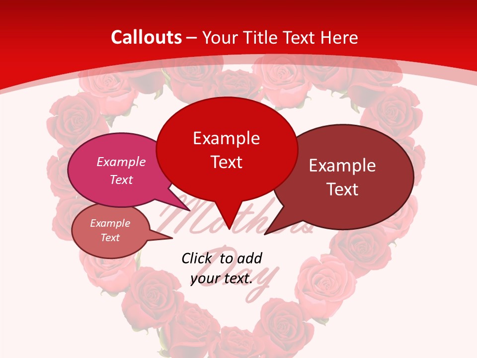 Schedule Rose Illustration PowerPoint Template