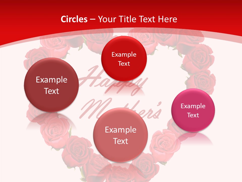 Schedule Rose Illustration PowerPoint Template