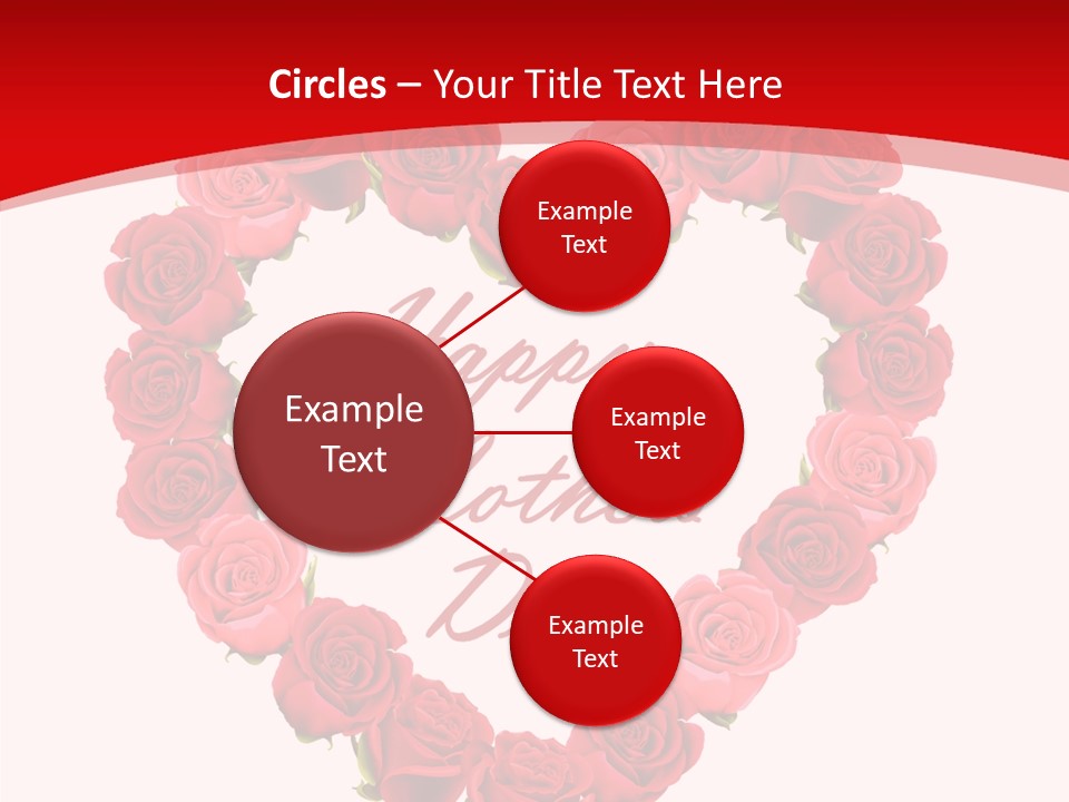 Schedule Rose Illustration PowerPoint Template
