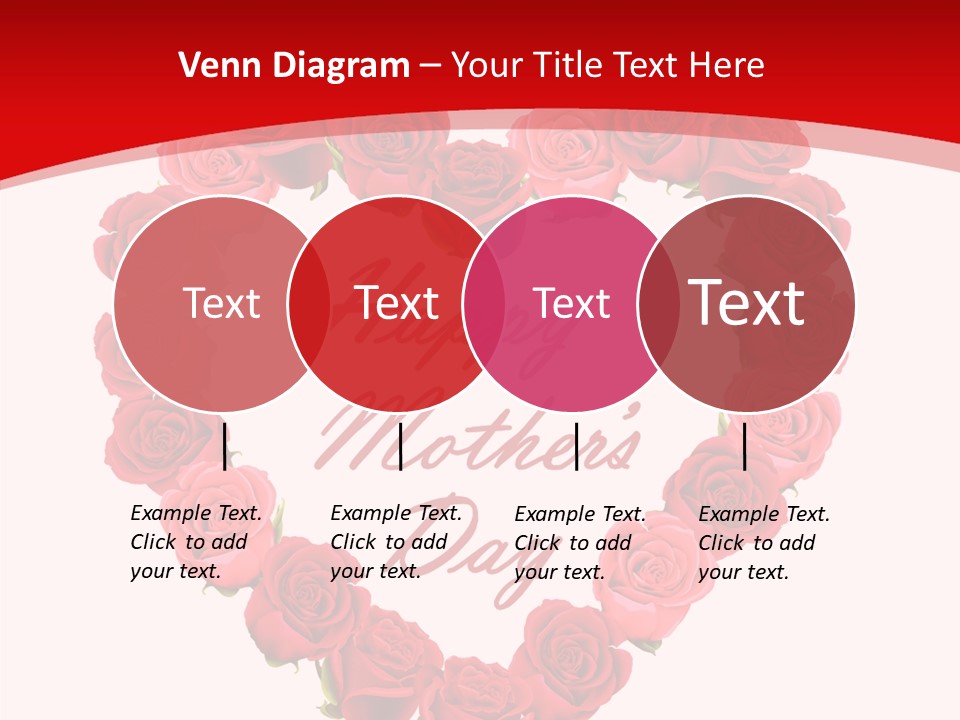 Schedule Rose Illustration PowerPoint Template