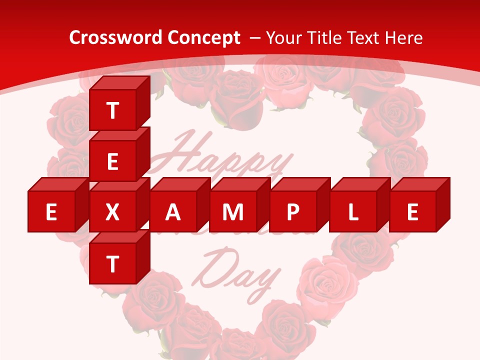 Schedule Rose Illustration PowerPoint Template