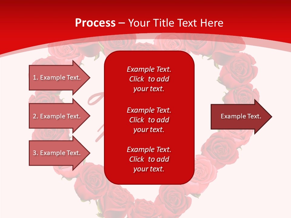 Schedule Rose Illustration PowerPoint Template