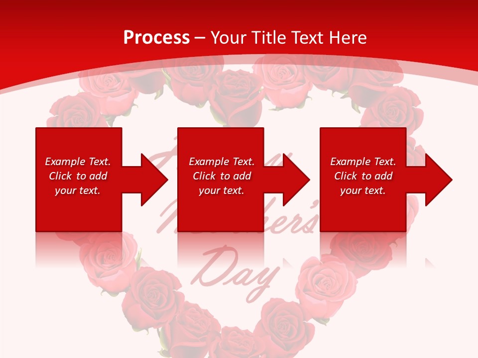 Schedule Rose Illustration PowerPoint Template
