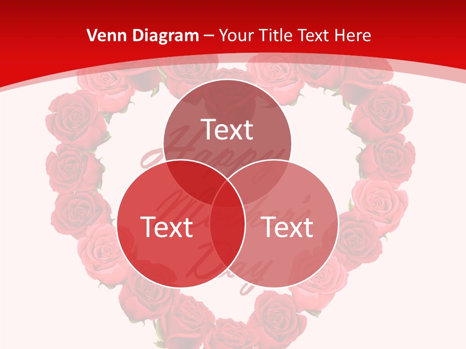 Schedule Rose Illustration PowerPoint Template