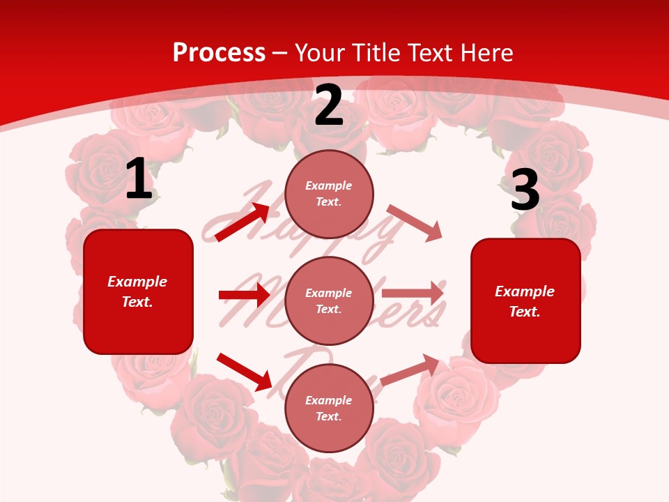 Schedule Rose Illustration PowerPoint Template