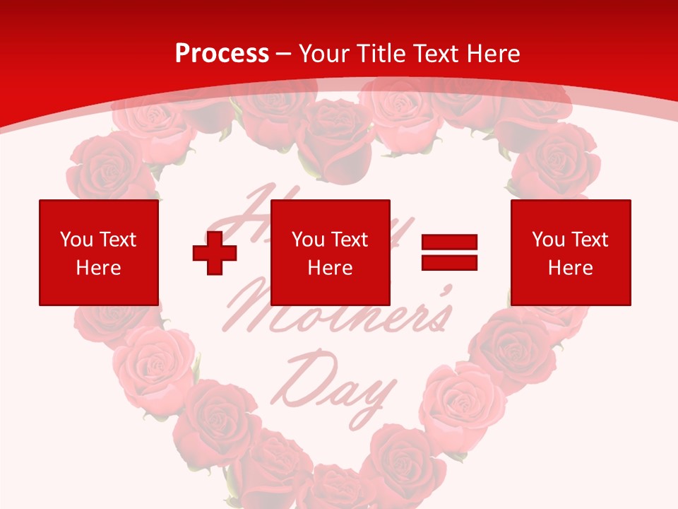 Schedule Rose Illustration PowerPoint Template