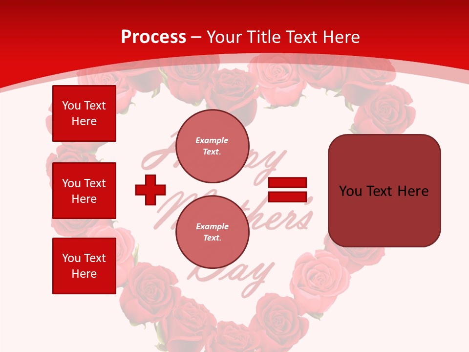 Schedule Rose Illustration PowerPoint Template