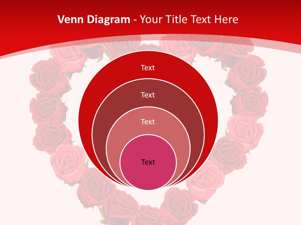 Schedule Rose Illustration PowerPoint Template