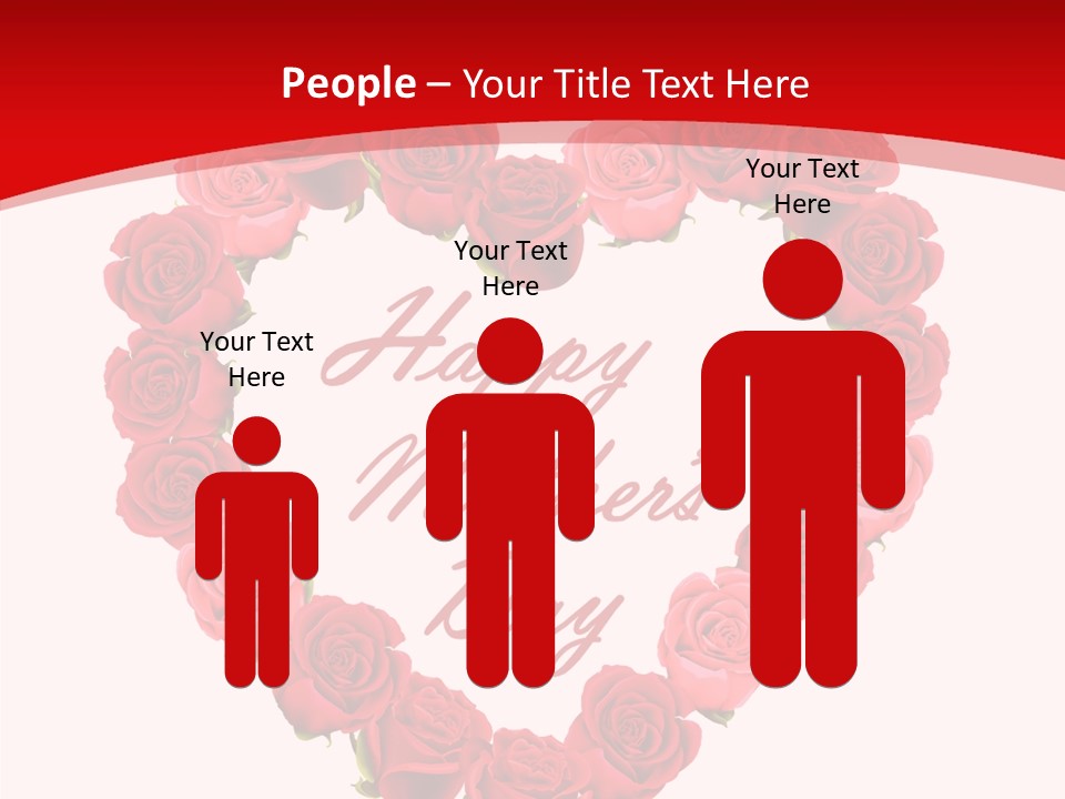 Schedule Rose Illustration PowerPoint Template