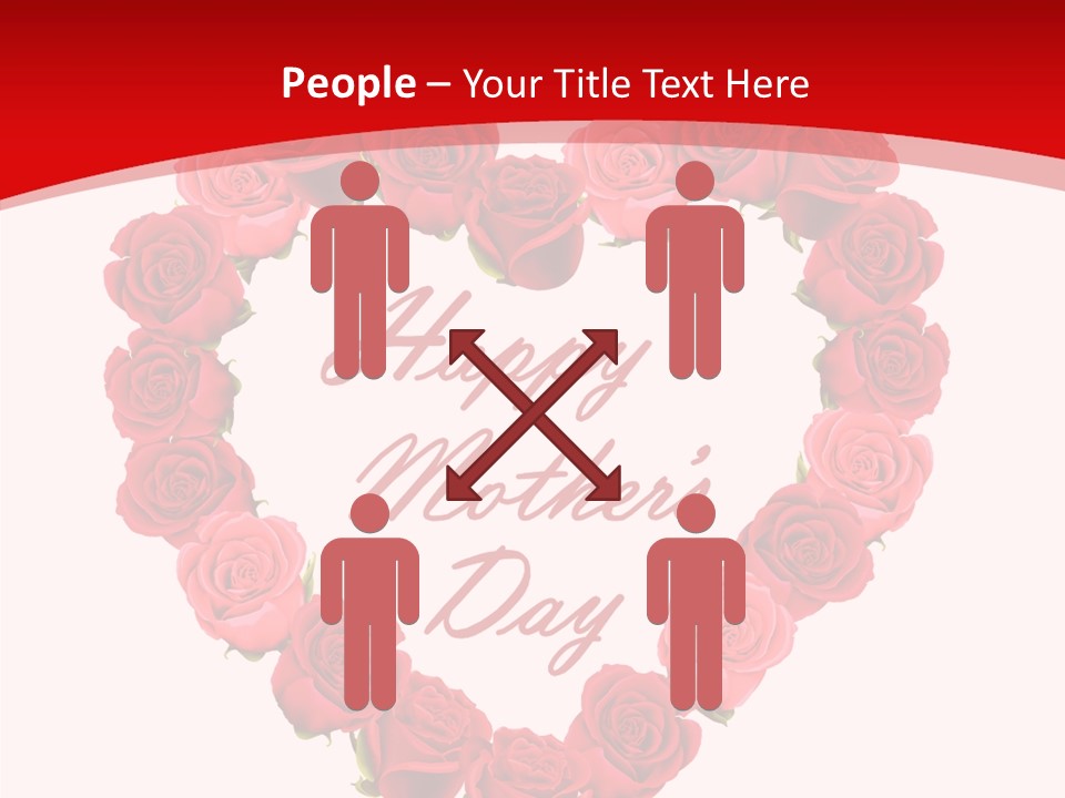 Schedule Rose Illustration PowerPoint Template