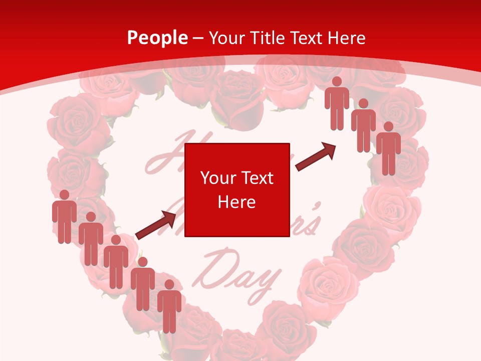 Schedule Rose Illustration PowerPoint Template