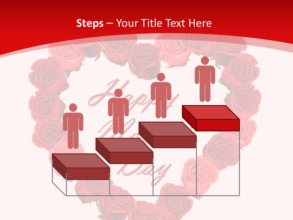 Schedule Rose Illustration PowerPoint Template