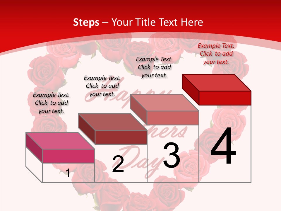 Schedule Rose Illustration PowerPoint Template