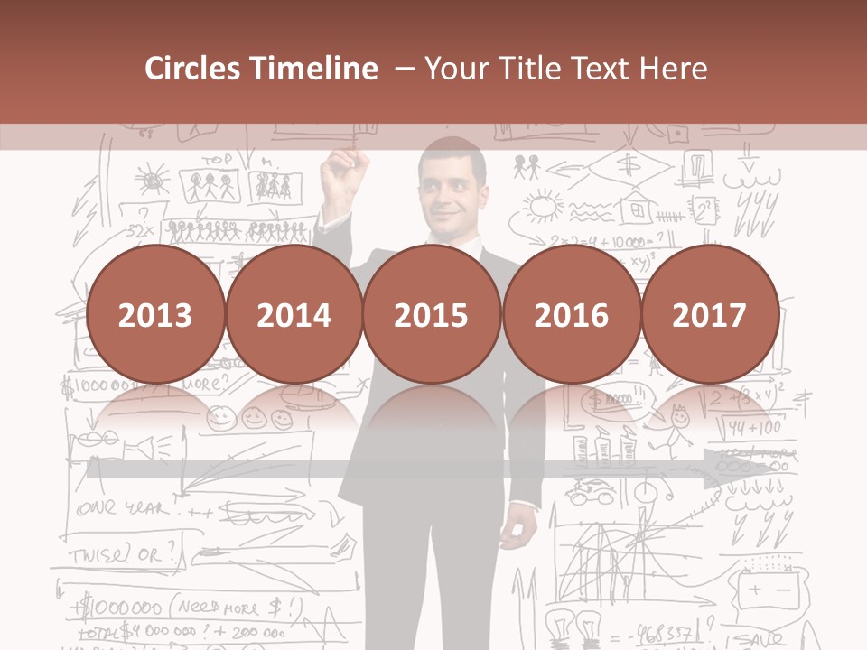 Background Message Sketch PowerPoint Template