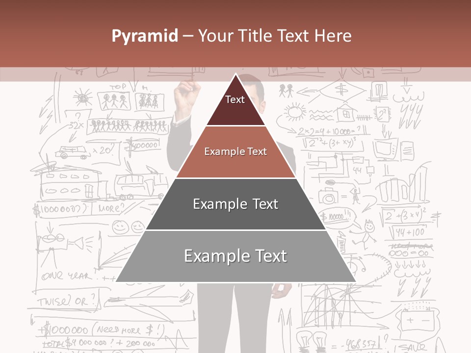 Background Message Sketch PowerPoint Template