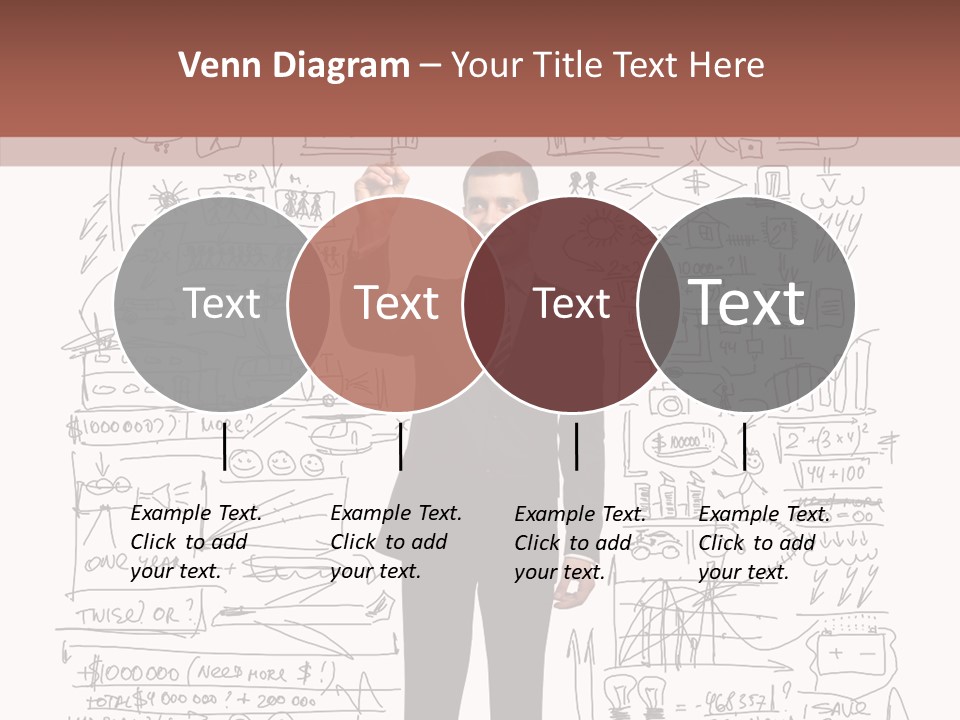 Background Message Sketch PowerPoint Template